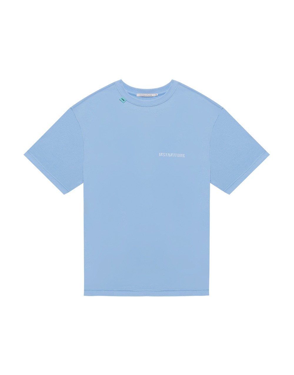 21SS 에센셜 로고 티셔츠 - 블루