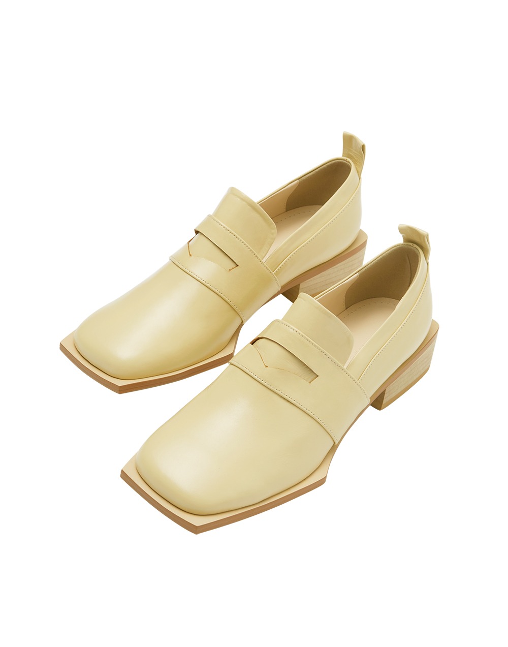 [Pre-Order] Angled Edge loafers - BE